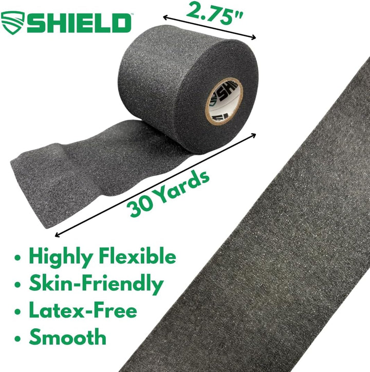 Shield Athletic Pre - Wrap | 2 - Roll Pack 2.75" X 30 Yards - Shield Health &amp; Fitness