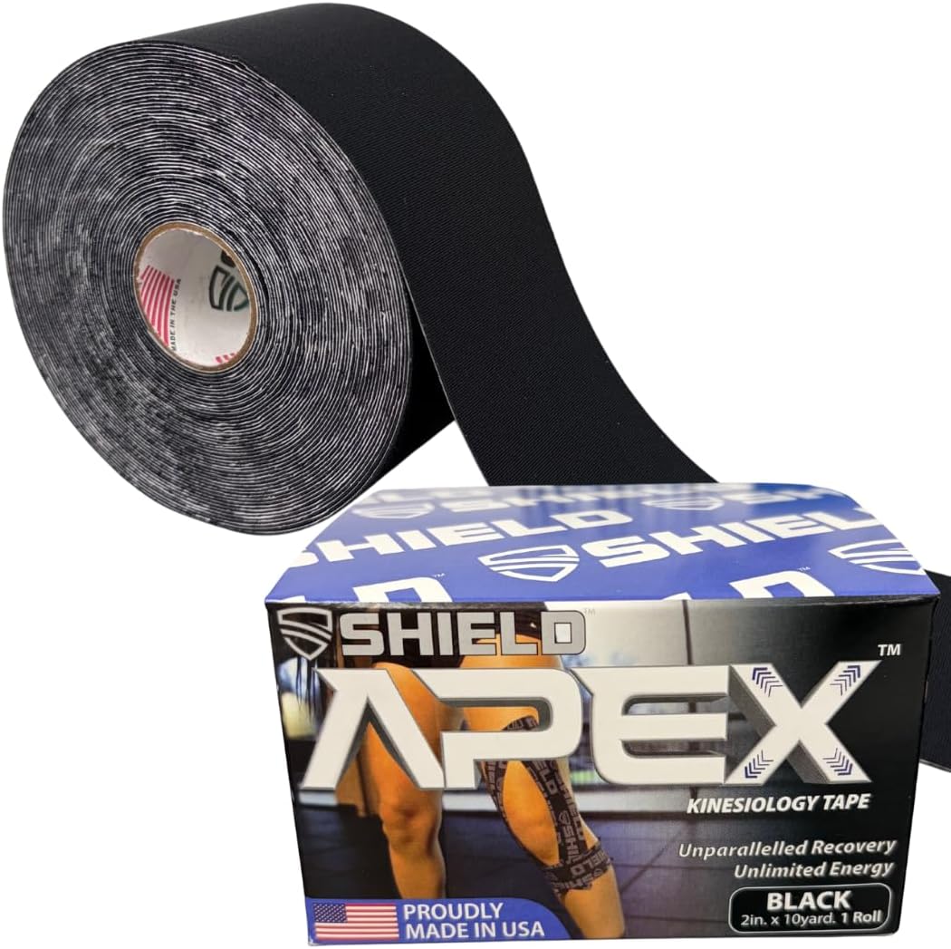 SHIELD Kinesiology Tape - 2" x 10yd Roll - Shield Health & Fitness