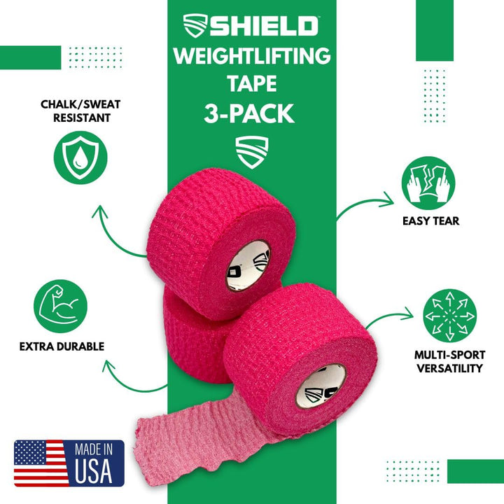 SHIELD Weightlifting Tape - Shield Health &amp; Fitness